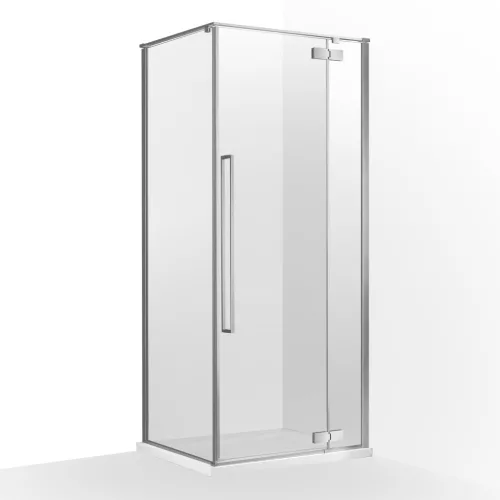 Zuhanykabin, Wellis Mika zuhanykabin, szálcsiszolt grafitszürke 90x90 WC00567