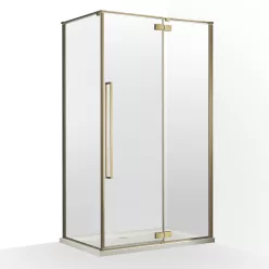   Zuhanykabin, Wellis Mika zuhanykabin, szálcsiszolt arany 120x90 WC00571