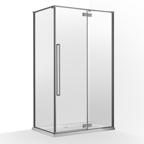 Zuhanykabin, Wellis Mika zuhanykabin, szálcsiszolt grafitszürke 120x90 WC00570