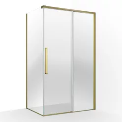   Zuhanykabin, Wellis Clara zuhanykabin, szálcsiszolt arany 120x90 WC00574