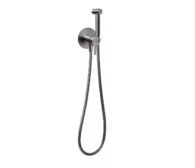 Falba süllyesztett csaptelep, Ferro Ciriculus bidé csaptelep, gun metal BCK66PGM