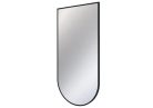 Tükör, Deante Silia tükör függő keretben, fekete 50x100 cm ADI_N851
