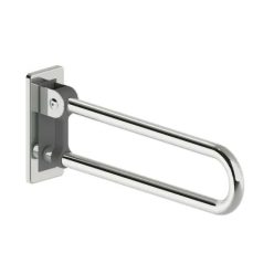   Kapaszkodó, Deante Lehnen fali kapaszkodó, összecsukható, 60 cm, polírozott acél NIL_041D