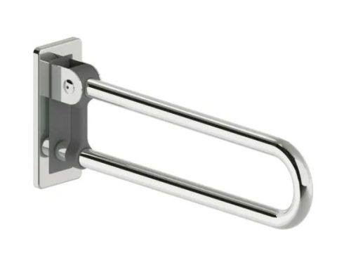 Kapaszkodó, Deante Lehnen fali kapaszkodó, összecsukható, 60 cm, polírozott acél NIL_041D