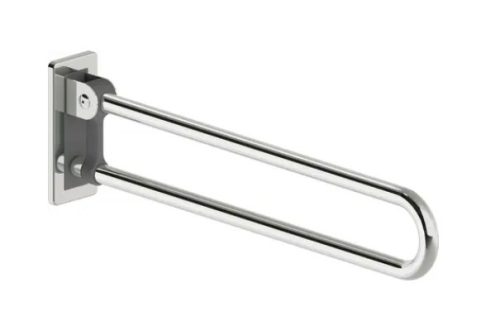 Kapaszkodó, Deante Lehnen fali kapaszkodó, összecsukható, 85 cm, polírozott acél NIL_043D