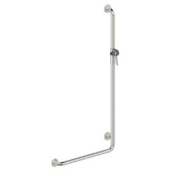   Kapaszkodó, Deante Lehnen szögletes fali kapaszkodó, jobbos, polírozott acél NIL_0P2D