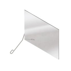   Fürdőszoba tükör, Deante Lehnen dönthető tükör, balos 60x45 cm NIL_E8LA