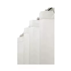   Zuhanyfüggöny, Deante Lehnen zuhanyfüggöny, 150 cm, fehér NIL_AZ15