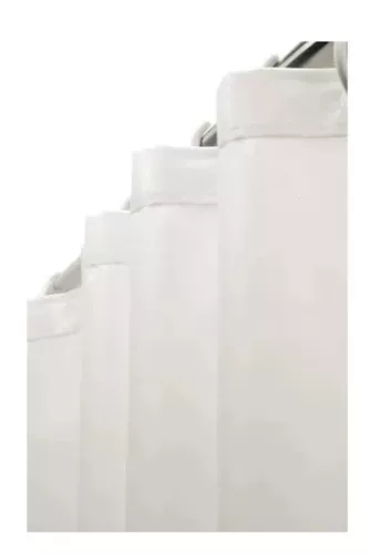 Zuhanyfüggöny, Deante Lehnen zuhanyfüggöny, 120 cm, fehér NIL_AZ12