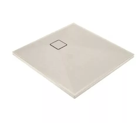 Zuhanytálca, Deante Correo zuhanytálca, bézs, 80x80 KQR_542B