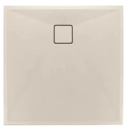 Zuhanytálca, Deante Correo zuhanytálca, bézs, 80x80 KQR_542B