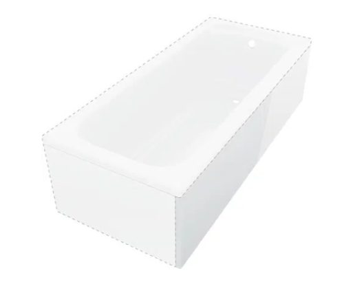 Előlap, Deante Prizma kád előlap, 140 cm KTJD014O