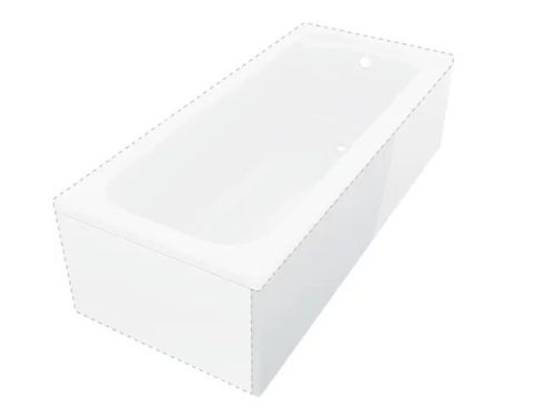 Előlap, Deante Prizma kád előlap, 160 cm KTJD016O