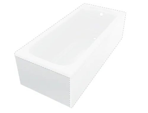 Oldallap, Deante Prizma kád oldallap 180 cm kádhoz KTJK018O
