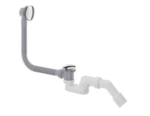 Le-és túlfolyó, Deante Prizma kádszifon click-clack, króm NHC_057B