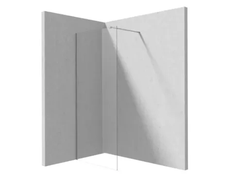 Walk-in, Deante Prizma zuhanyfal 120 cm, szálcsiszolt acél KTJ_F32P