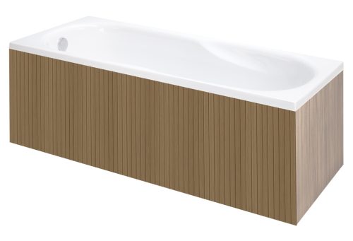 Előlap, M-Acryl Everwood előlap egyenes kádakhoz Homok tölgy