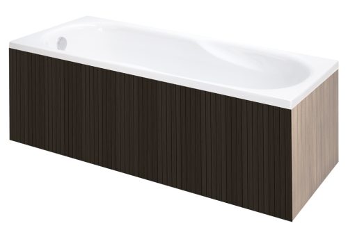 Előlap, M-Acryl Everwood előlap egyenes kádakhoz Sötét tölgy