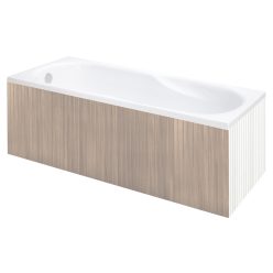   Oldallap, M-Acryl Everwood oldallap egyenes kádakhoz Skandináv fehér