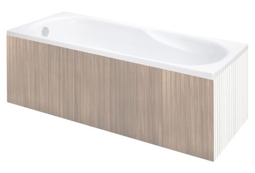 Oldallap, M-Acryl Everwood oldallap egyenes kádakhoz Skandináv fehér