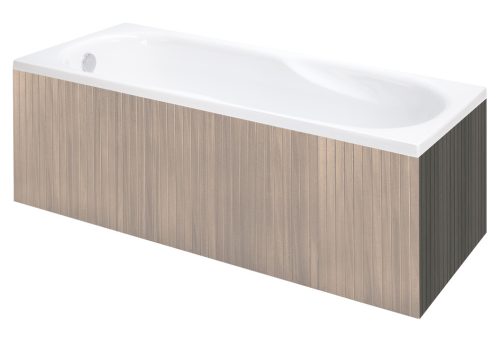 Oldallap, M-Acryl Everwood oldallap egyenes kádakhoz Hamvas kőris