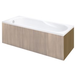   Oldallap, M-Acryl Everwood oldallap egyenes kádakhoz Sötét tölgy