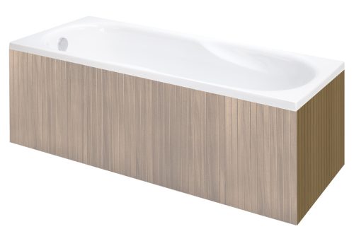 Oldallap, M-Acryl Everwood oldallap egyenes kádakhoz Sötét tölgy