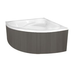   Előlap, M-Acryl Everwood előlap sarok és aszimmetrikus kádakhoz Hamvas kőris