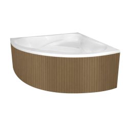   Előlap, M-Acryl Everwood előlap sarok és aszimmetrikus kádakhoz Homok tölgy