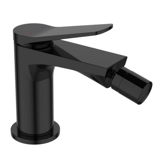 Bidé csaptelep, Invena Alonia bidé csaptelep, fényes fekete BB-70-004-V