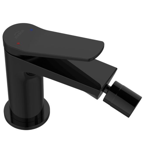 Bidé csaptelep, Invena Alonia bidé csaptelep, fényes fekete BB-70-004-V