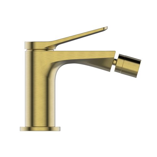 Bidé csaptelep, Invena Alonia bidé csaptelep, szálcsiszolt arany BB-70-009-V