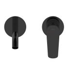 Falba süllyesztett csaptelep, Invena Alonia mosdó csaptelep, fényes fekete BP-70-U04-V