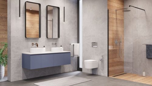 Falba süllyesztett csaptelep, Invena Alonia zuhanyszett, króm BS-70-001-V