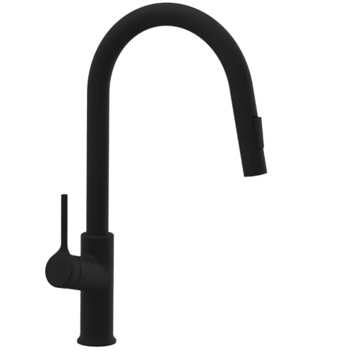 Mosogató csaptelep, Invena Farsala mosogató csaptelep, fekete BZ-40-U04-S