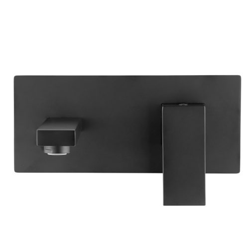 Falba süllyesztett csaptelep, Invena Paros mosdó csaptelep, fekete BP-09-U04-L