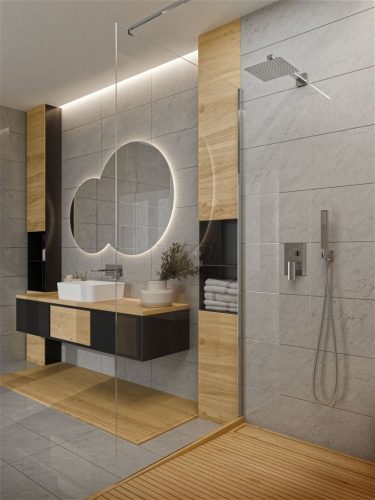 Falba süllyesztett csaptelep, Invena Paros zuhanyrendszer, króm BS-09-001-L