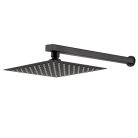 Falba süllyesztett csaptelep, Invena Paros zuhanyrendszer, fekete BS-09-004-L