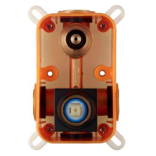 Falba süllyesztett csaptelep, Invena Paros zuhanyrendszer, fekete BS-09-004-L