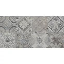 Csempe, Valore Moris Patchwork Grey Rekt. 30x60