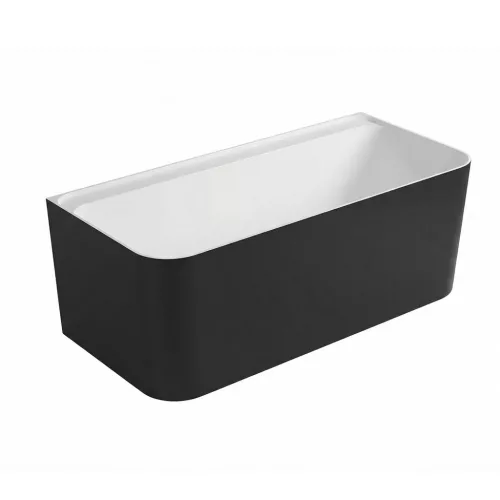 Kád, Wellis Arta kád, 170x80 matt fekete WK00230