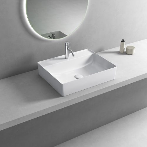 Mosdó, Aqualine Callis kerámia mosdó 52x42 cm NP372