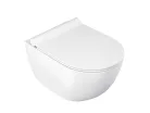 WC, Ravak Uni Chrome RimOff wc szett, Soft Close ülőkével X03081
