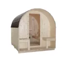 Szauna, Sanotechnik Island XL négyszemélyes, kültéri finn szauna F90220