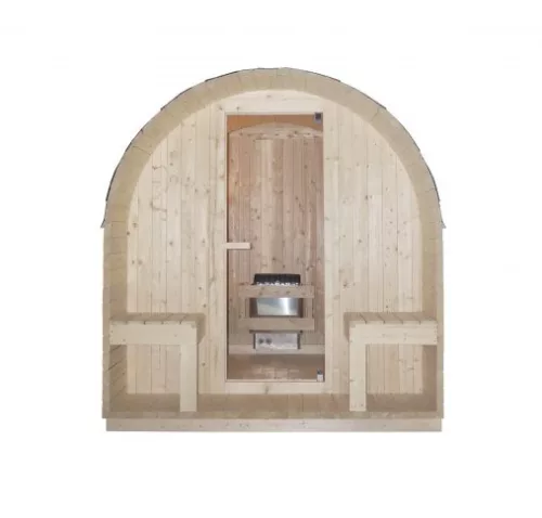 Szauna, Sanotechnik Island XL négyszemélyes, kültéri finn szauna F90220