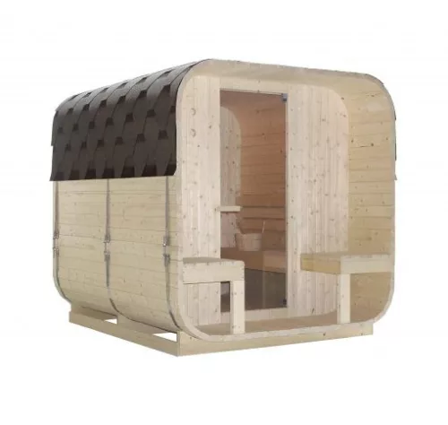 Szauna, Sanotechnik Göteborg négyszemélyes, kültéri finn szauna F60220