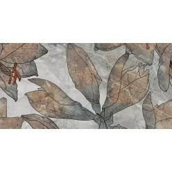 Dekorlap, Valore Rock Island Blue Flower Inserto 2x30x60