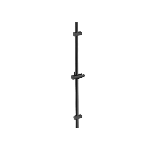 Falirúd, TBOSS állítható zuhanytartó rúd, 750 mm matt fekete