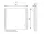 Tükör, TBOSS Floating Mirror Gemma 90x80