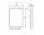 Tükör, TBOSS Floating Mirror Jella 60x80